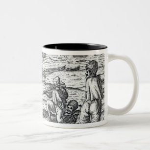 Tasse 2 Couleurs Marins attaqués par les ours blancs