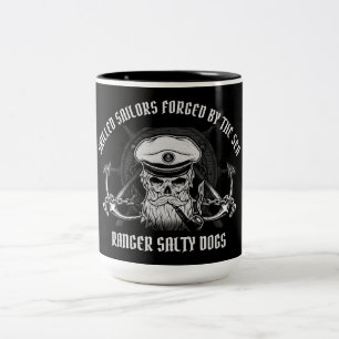TASSE 2 COULEURS MARINS DE RANGER COMPÉTENTS / CHIENS DE VENTE