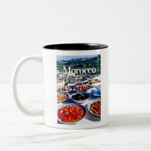 Tasse 2 Couleurs Maroc   marocain   Cuisine marocaine   Voyage Maro