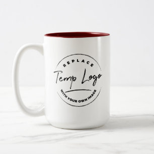 Tasse 2 Couleurs Marque avec votre logo ou image d'entreprise