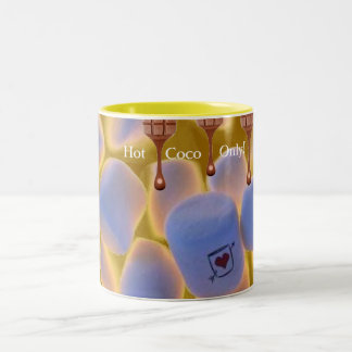 Tasse 2 Couleurs Marshmellows et Cocos