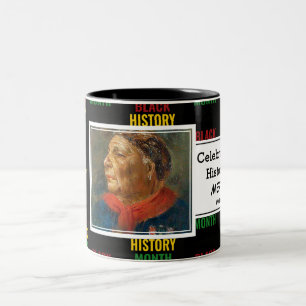 Tasse 2 Couleurs MARY SEACOLE Personnalisée   Mois de l'histoire no