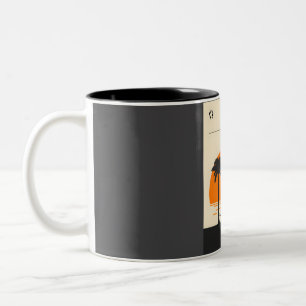 Tasse 2 Couleurs Maurice Vintage minima Voyage Poster Art