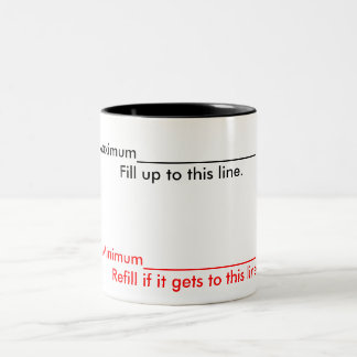 Tasse 2 Couleurs Maximum et minimum