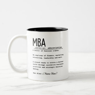 TASSE 2 COULEURS MBA
