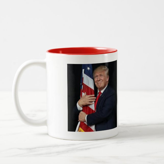 Tasse 2 Couleurs Me Manquez-Vous Encore - Président Trump (Gauche)