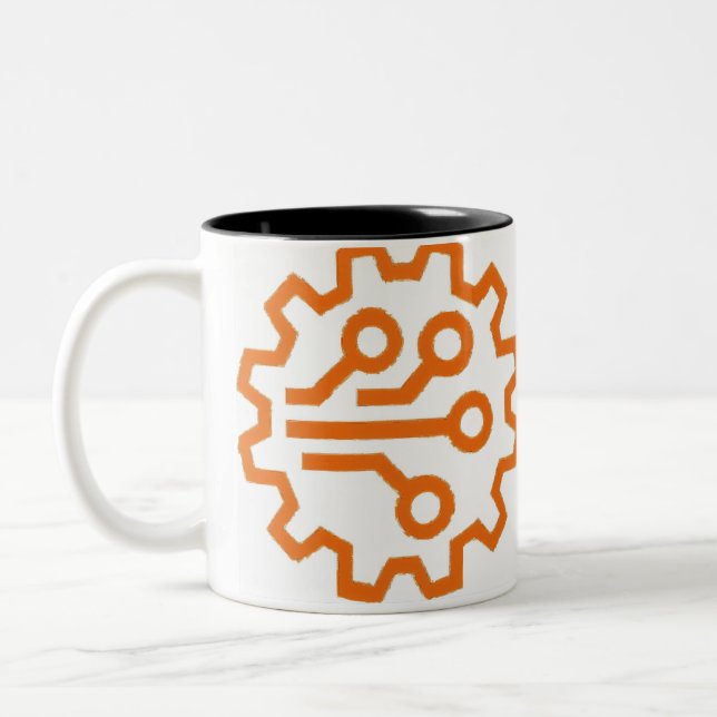 Tasse 2 Couleurs Mechanical  (Gauche)