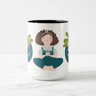 Tasse 2 Couleurs Méditation à la maison