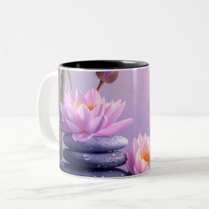 Tasse 2 Couleurs Meditation Yoga Wellness Mandala Bamboo Coffee Cup