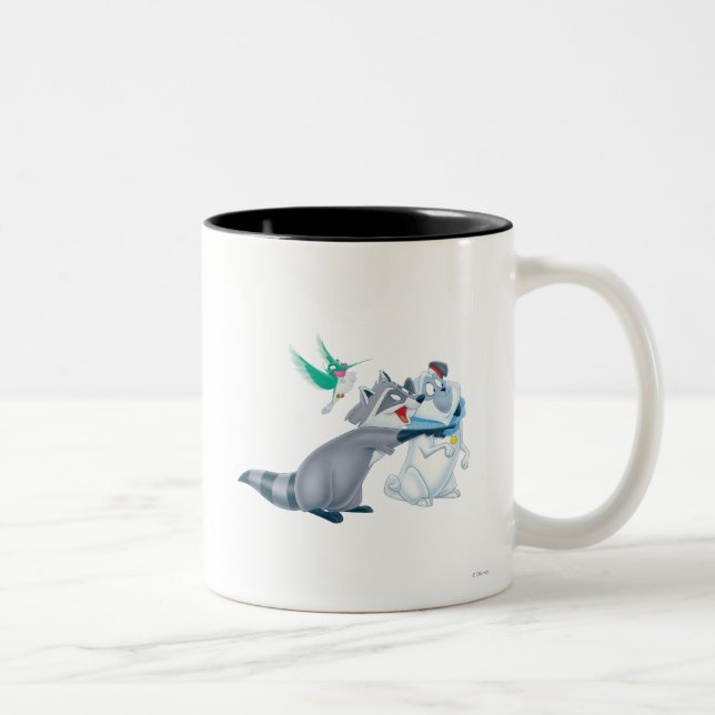 Tasse 2 Couleurs Meeko et ses amis (Droit)