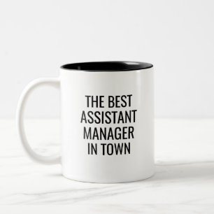 Tasse 2 Couleurs Meilleur Assistant Manager En Ville