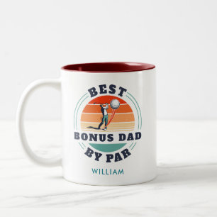 Tasse 2 Couleurs Meilleur Bonus Papa Par Par Golf Lover Personnalis