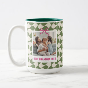 Tasse 2 Couleurs Meilleur cadeau d'anniversaire de grand-mère petit