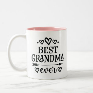 Tasse 2 Couleurs Meilleur cadeau de grand-mère jamais grand-mère