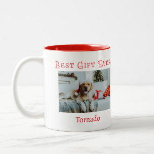 Tasse 2 Couleurs Meilleur Cadeau Photo de Chien