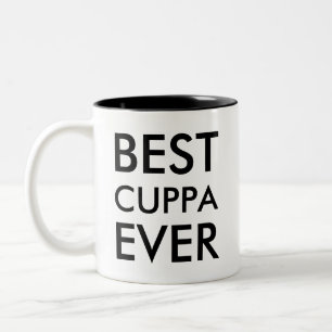 Tasse 2 Couleurs Meilleur Cuppa   Cadeau aux amateurs de thé