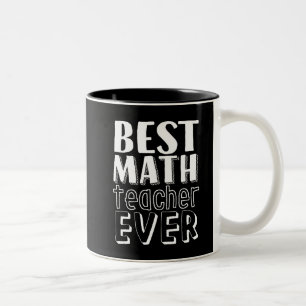 Tasse 2 Couleurs Meilleur enseignant en mathématiques toujours Ense