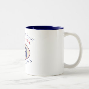 Tasse 2 Couleurs Meilleur Grand-Père Haut la Main
