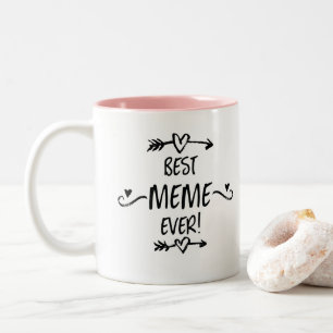 Tasse 2 Couleurs Meilleur mème jamais