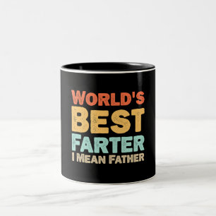 Tasse 2 Couleurs Meilleur Monde Plus Loin Je Veux Dire Père