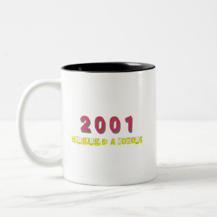 Tasse 2 Couleurs Meilleur morceau de 2001 par année