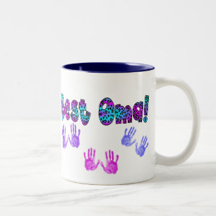 Tasse 2 Couleurs Meilleur Oma badine des cadeaux d'impression de