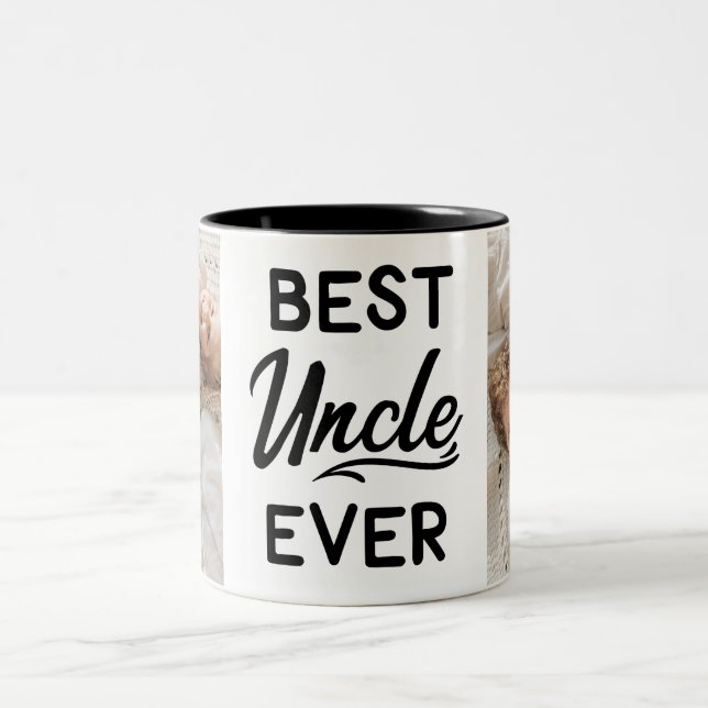 Tasse 2 Couleurs Meilleur oncle jamais (Centre)