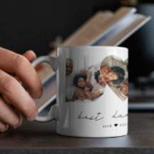 Meilleur Papa Jamais Photo Moderne Collage Cadeau 