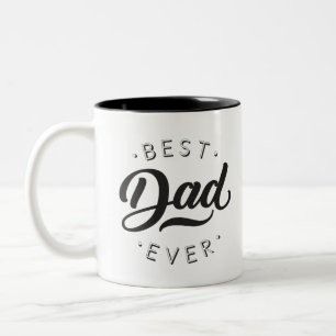 Tasse 2 Couleurs Meilleur papa Jour de Fête des pères Cadeau Joye
