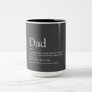 Tasse 2 Couleurs Meilleur papa papa papa papa papa papa du monde Dé
