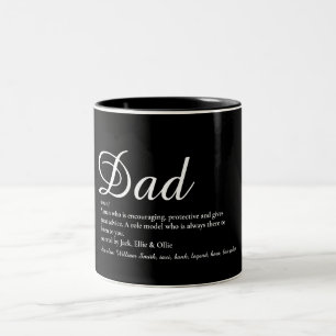 Tasse 2 Couleurs Meilleur Papa, Papa, Père de tous les temps Défini