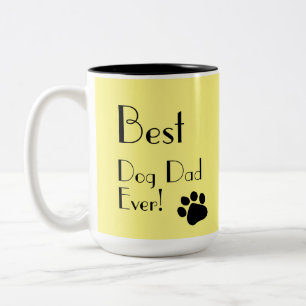 Tasse 2 Couleurs Meilleur père de chien jamais