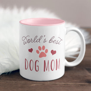 Tasse 2 Couleurs Meilleure maman de chien du monde