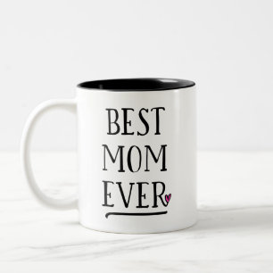 Tasse 2 Couleurs Meilleure maman jamais avec un message personnel d