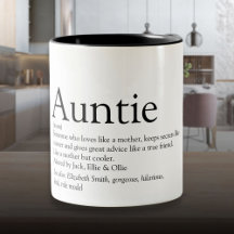 Meilleure Tante, Tante Définition du monde