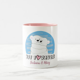 Tasse 2 Couleurs Meilleures Amies Pour Toujours