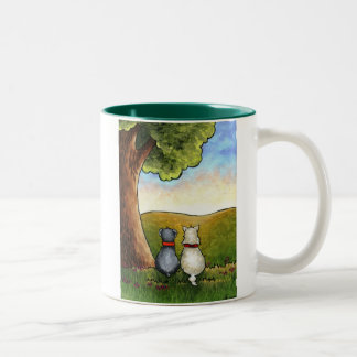 TASSE 2 COULEURS MEILLEURS AMIS