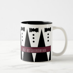 Tasse 2 Couleurs Meilleurs Tuxes blancs toujours noirs nommés faits