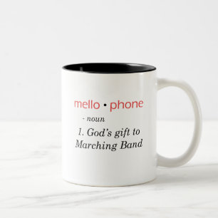 Tasse 2 Couleurs Mellophone - Le don de Dieu à la bande