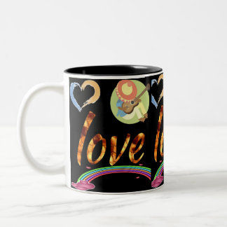 Tasse 2 Couleurs mélodie d'amour