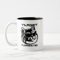 Mème de chat Sci-Fi noir et blanc