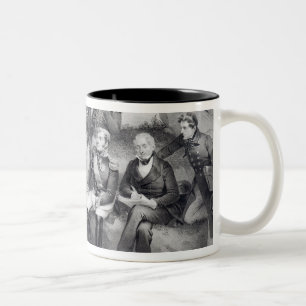 Tasse 2 Couleurs Mémoires de dictée du napoléon I à Emmanuel La