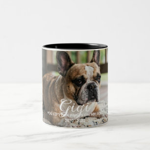 Tasse 2 Couleurs Mémorial Personnalisé pour Animal de Compagnie