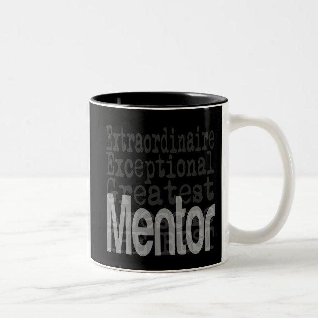 Tasse 2 Couleurs Mentor Extraordinaire (Droit)