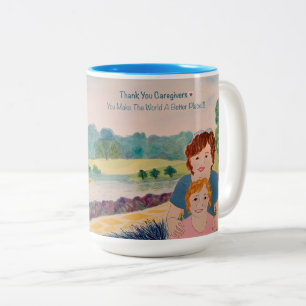 Tasse 2 Couleurs Merci