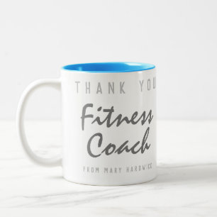 Tasse 2 Couleurs Merci Coach Fitness