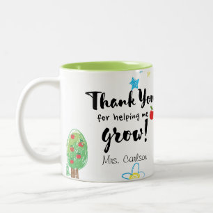 Tasse 2 Couleurs Merci pour m'aider à augmenter mon cadeau d'appréc