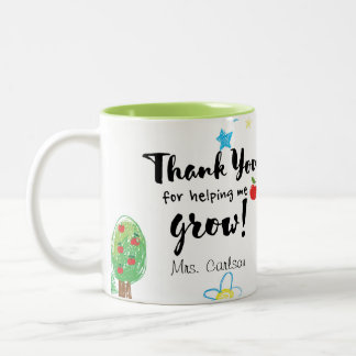 Tasse 2 Couleurs Merci pour m'aider à augmenter mon cadeau d'appréc