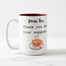 Merci pour votre thé de support