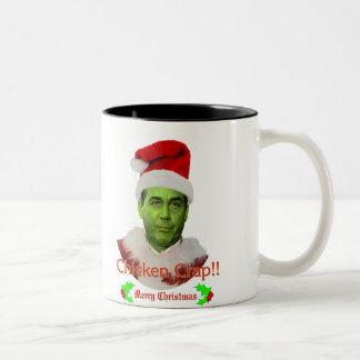 Tasse 2 Couleurs Merde Grinch de poulet